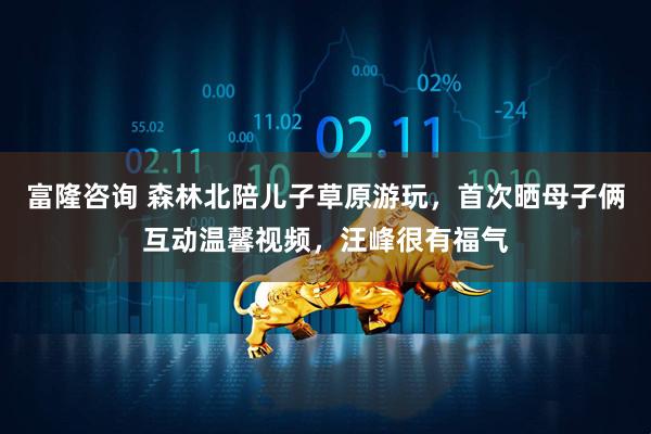 富隆咨询 森林北陪儿子草原游玩，首次晒母子俩互动温馨视频，汪峰很有福气